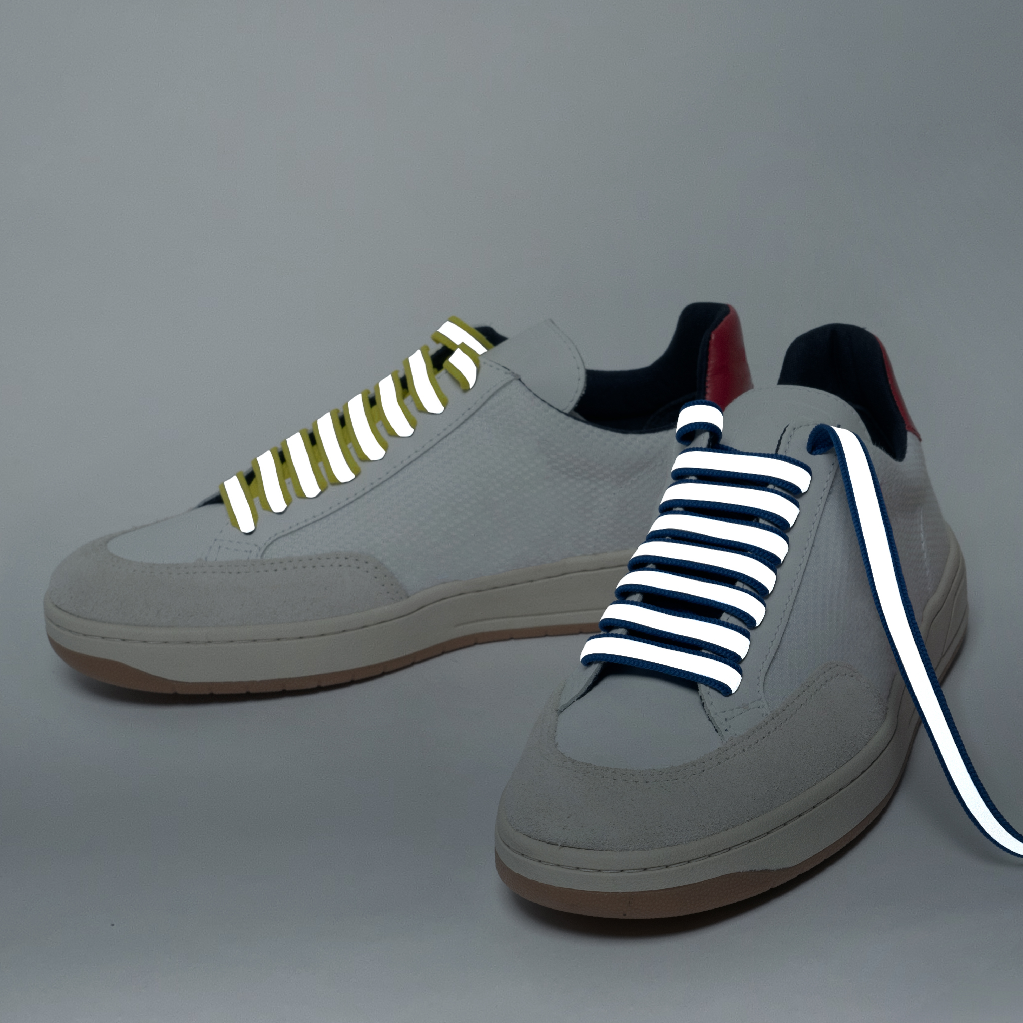 Lacets réfléchissants Blanc