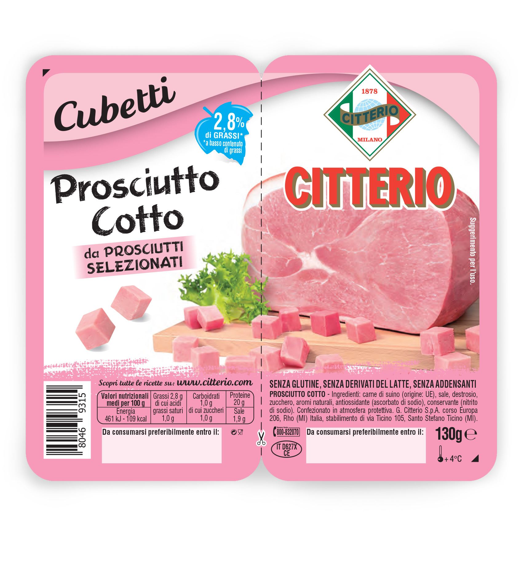 Cubetti Jambon Cuit