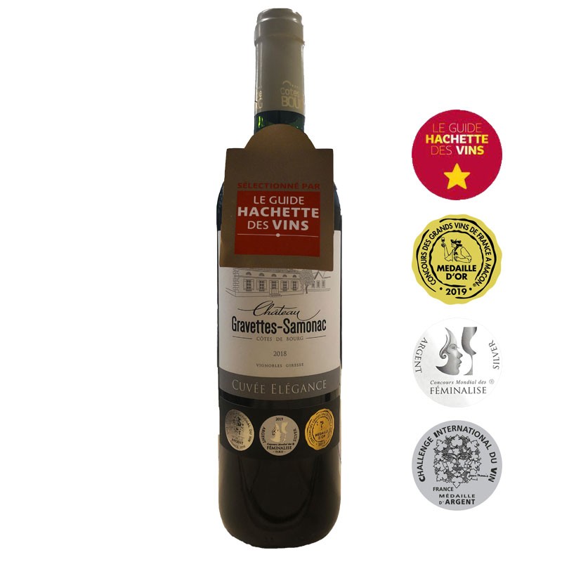 Chateau Gravette-Samonac 2* guide hachette