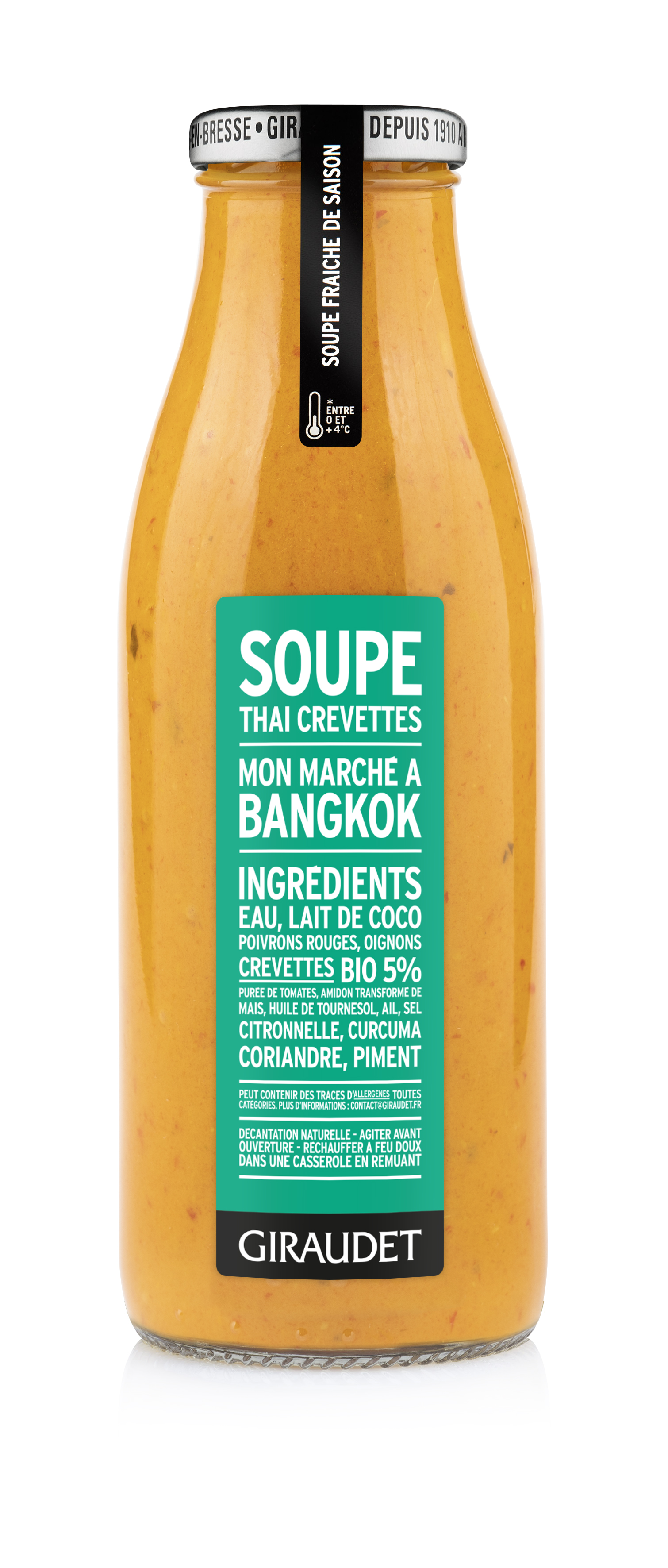 Soupe Thai Crev.Marche A Bangkok 50Cl