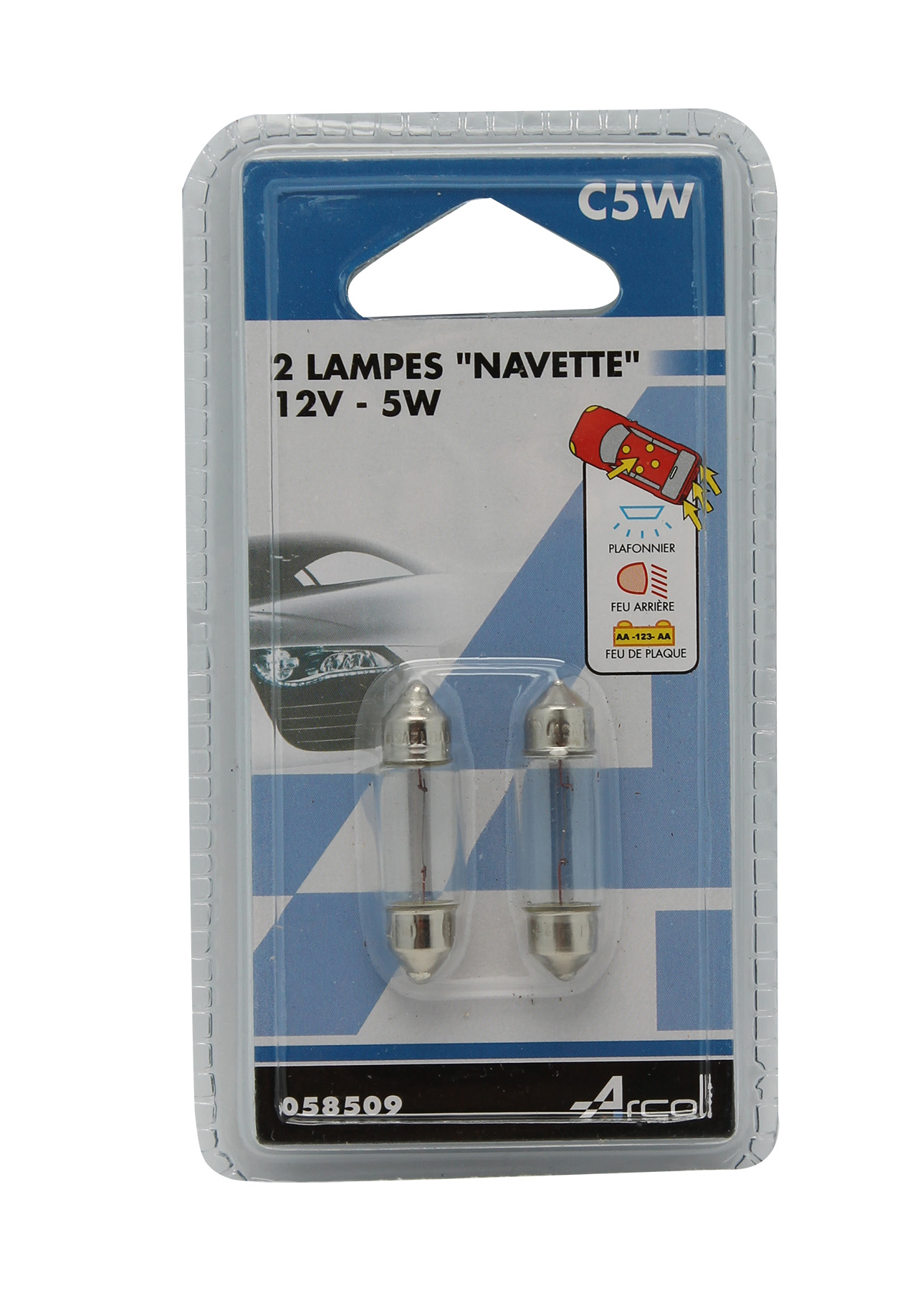 2 Lampes Navette C5W