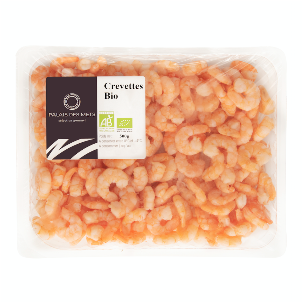 Crevettes bio 500g