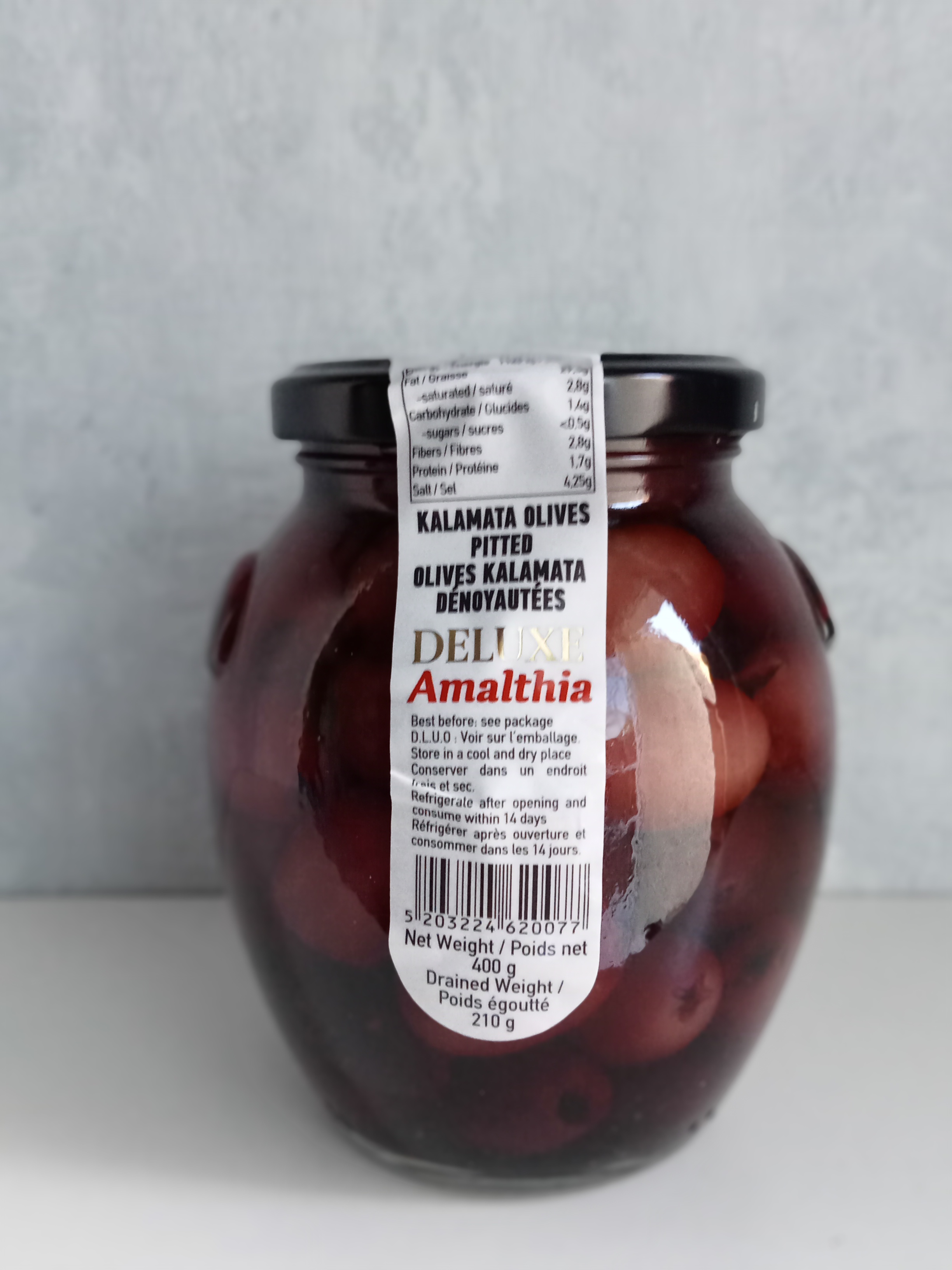 Bocal olive kalamata denoyautee - 400G