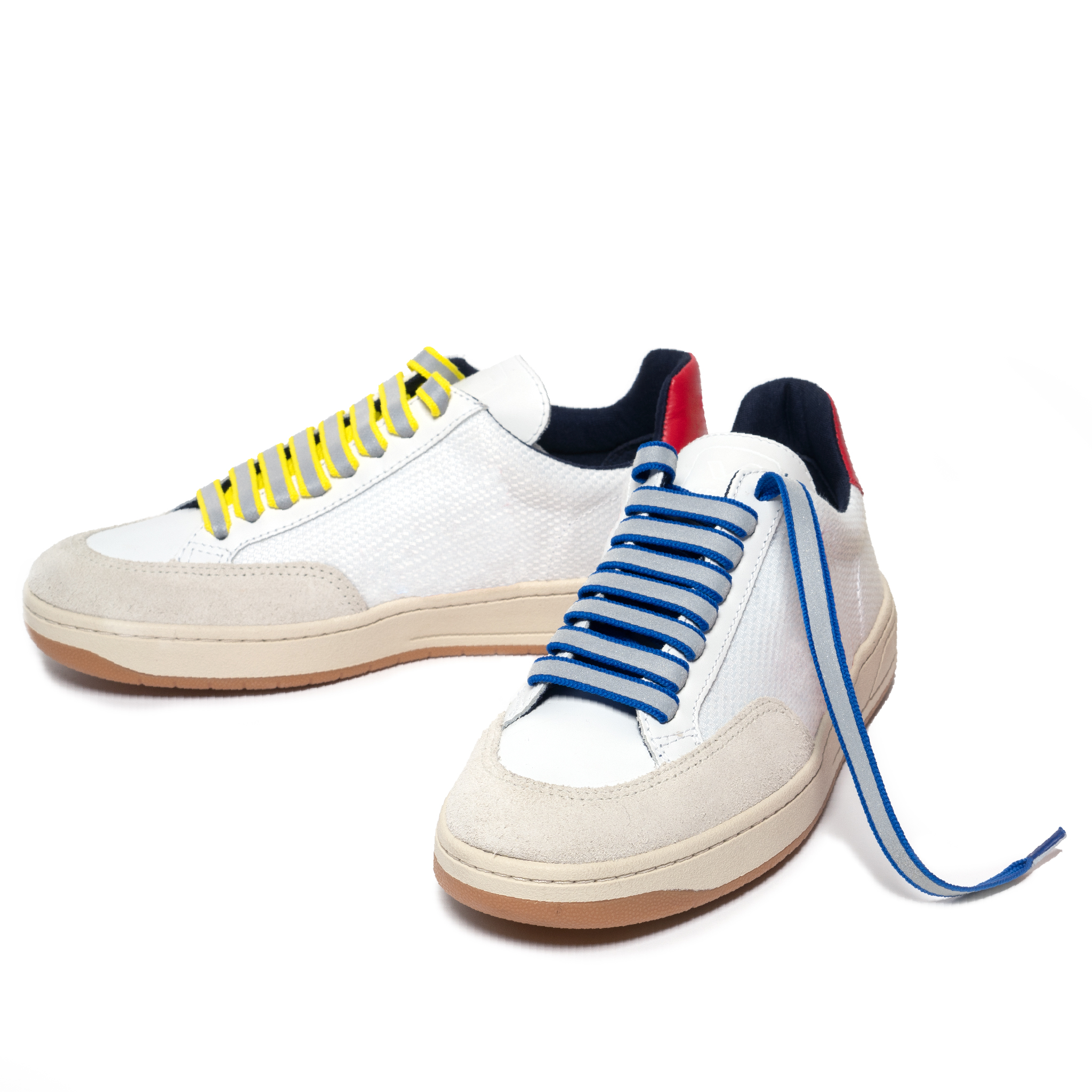 Lacets réfléchissants Blanc