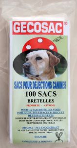 10 Poch/100 Sacs Dejection Canine