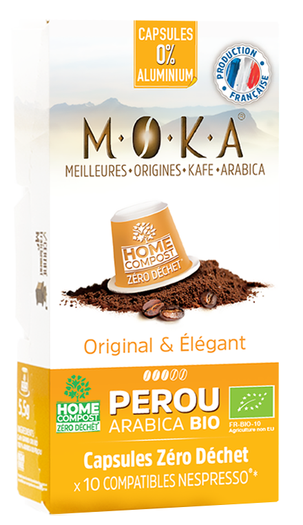 Moka Perou X 10 Cap Bio Home Cp