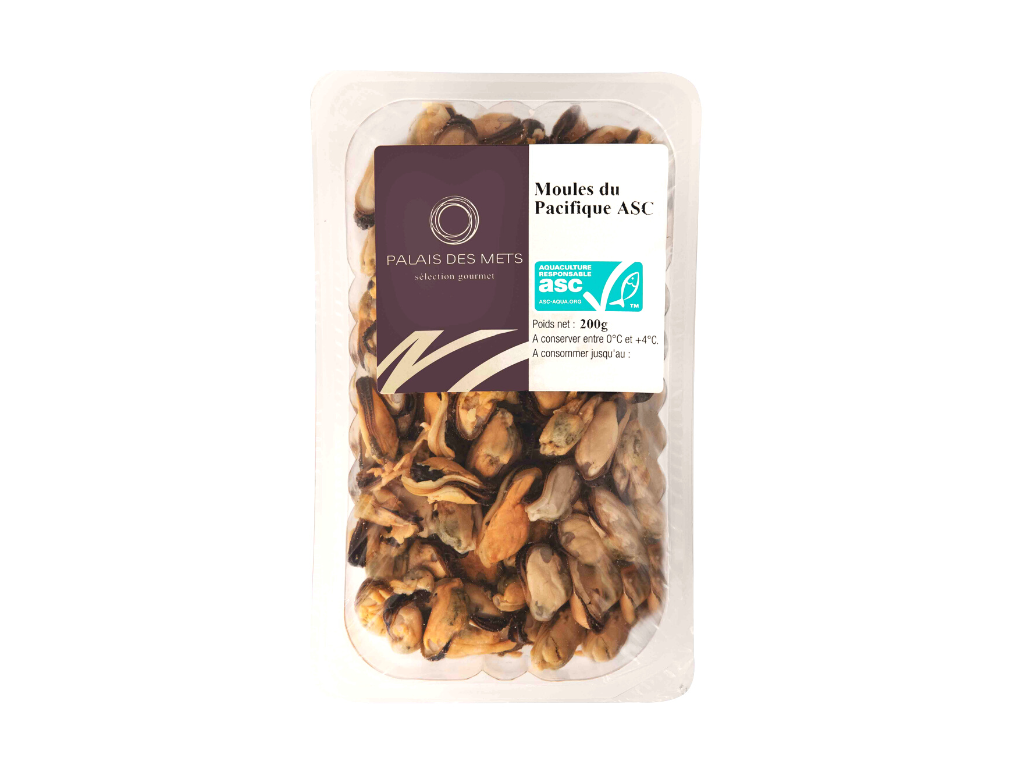 Moules du Pacifique ASC 200g