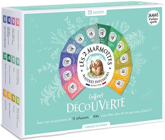 Coffret Découverte (11 Infusions & 1 Thé )