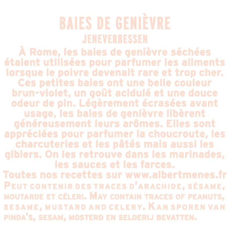 Baies de Genièvre 50 g