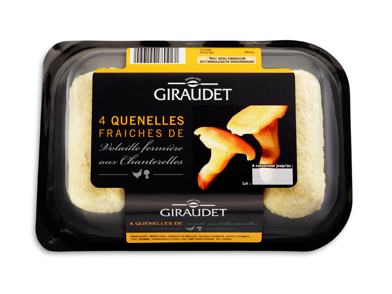 Quenelles 4x80g Volaille Chanterelles