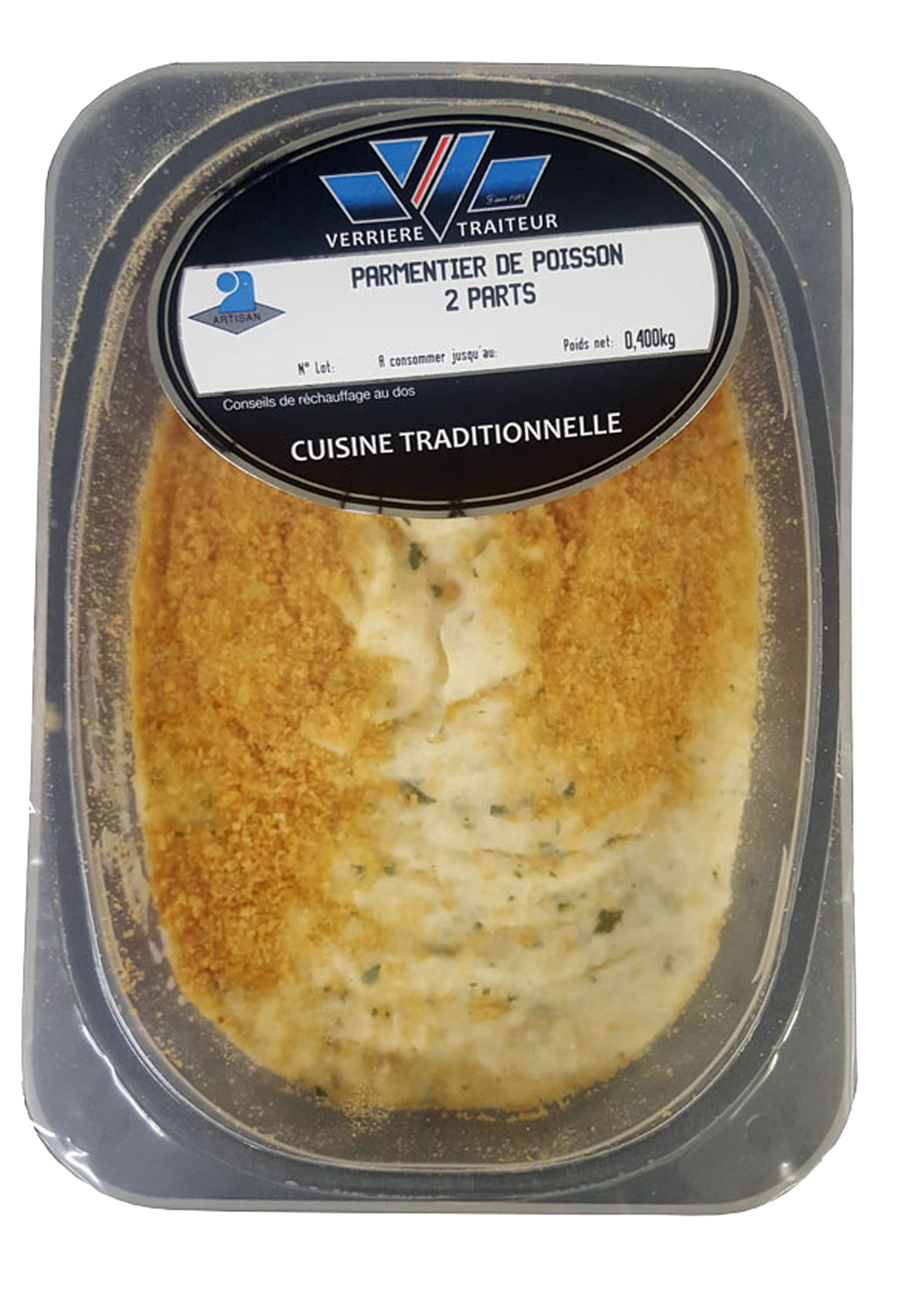 Parmentier de poisson 2 parts 400gr