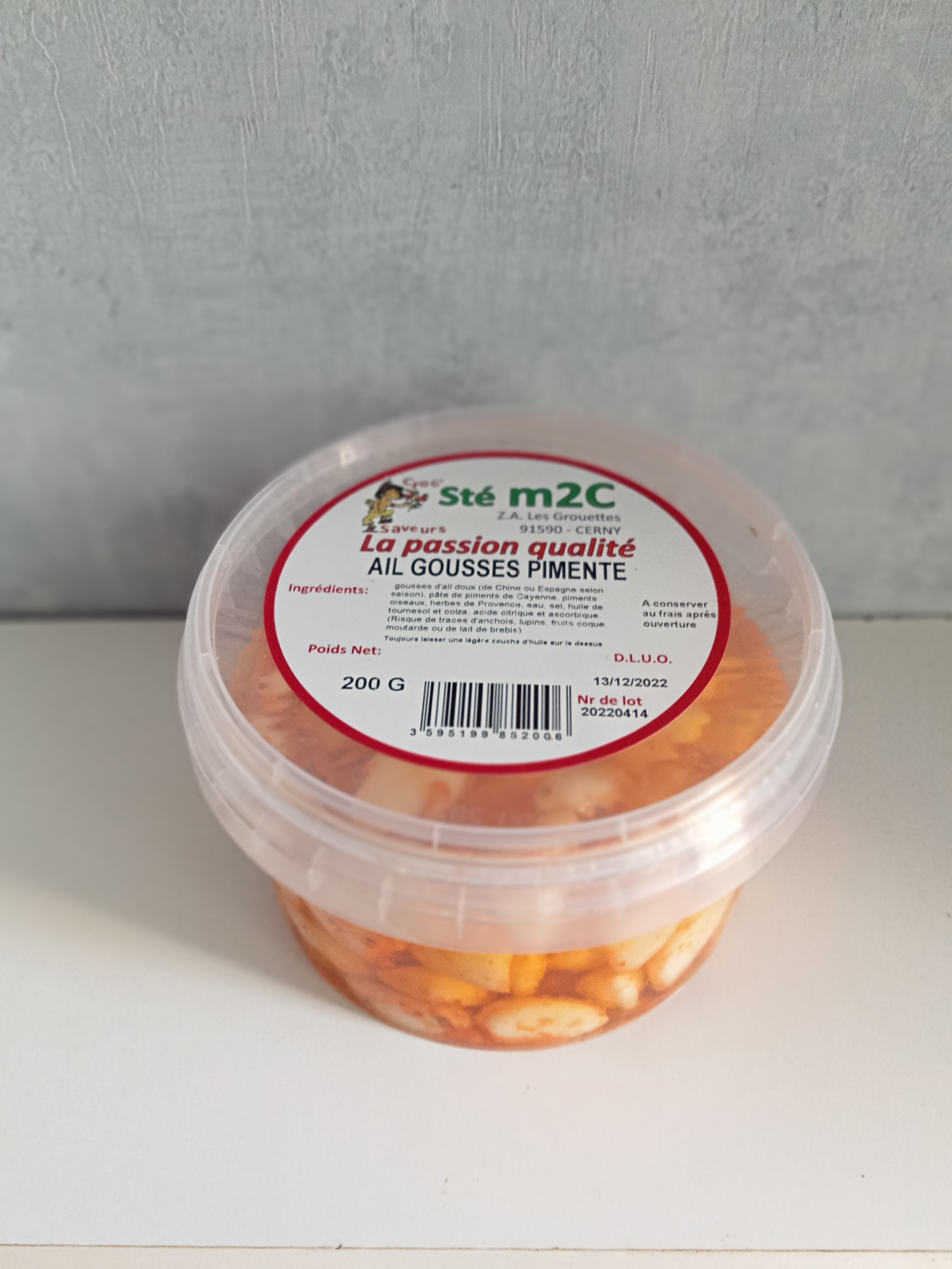 Ail pimentee - 200G