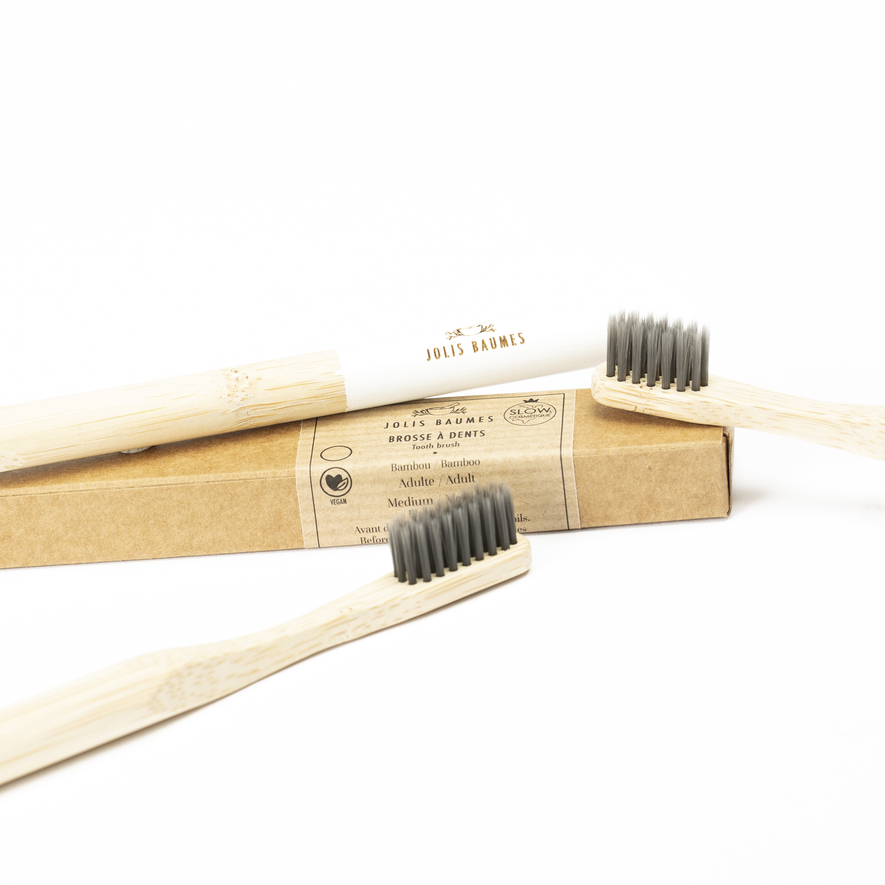 Brosse à dents Adulte Blanche Medium