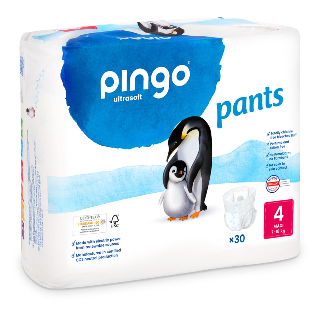 Culottes Bebe Pingo Taille 4 Gamme Bio