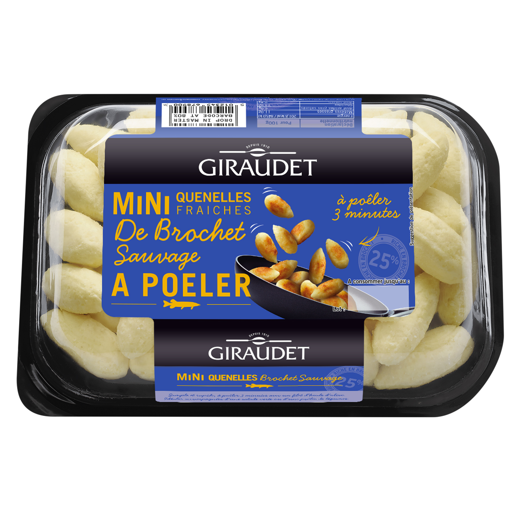 Mini Quenelles Brochet 300G