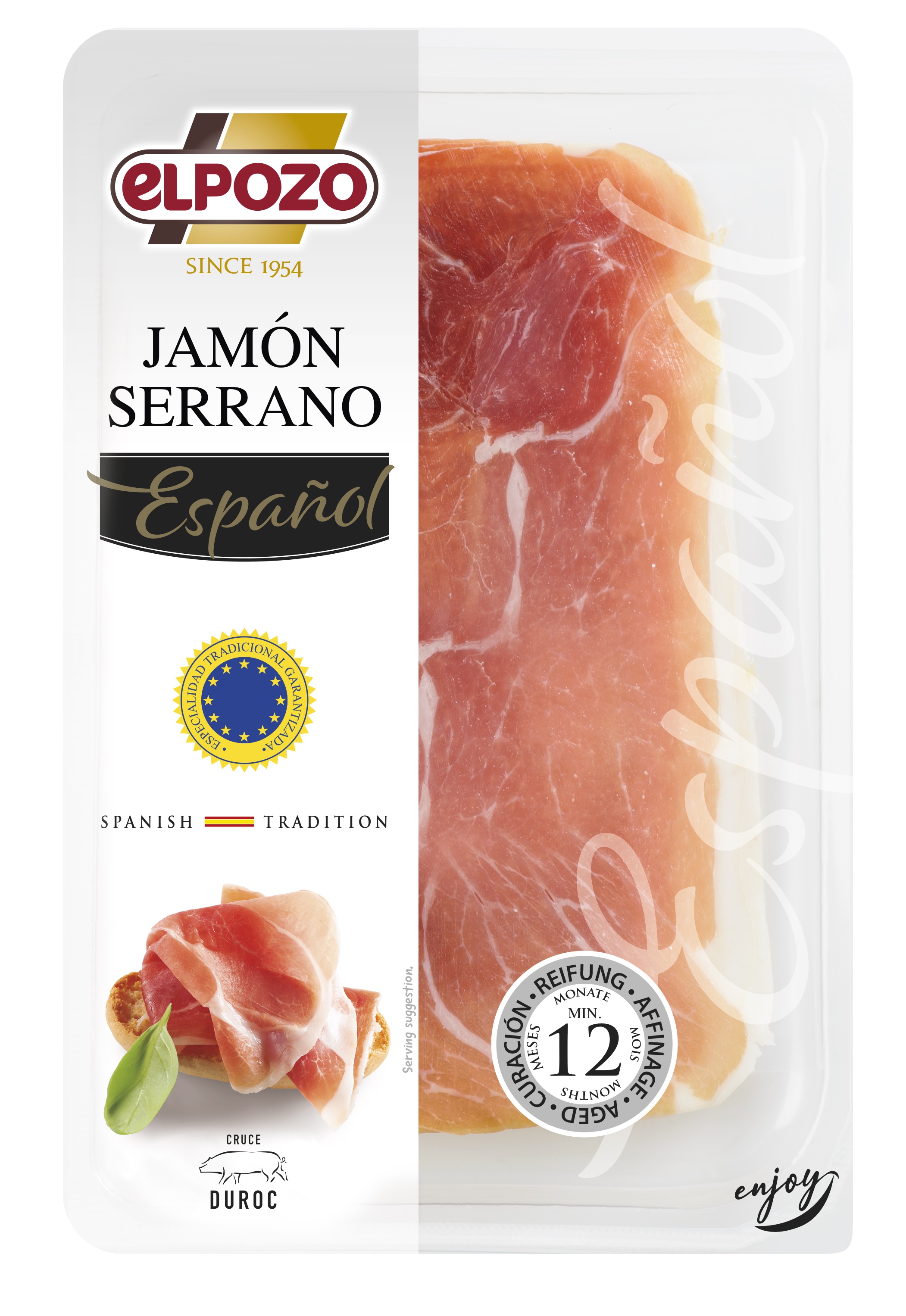 JAMBON SERRANO 80 G HF BOX