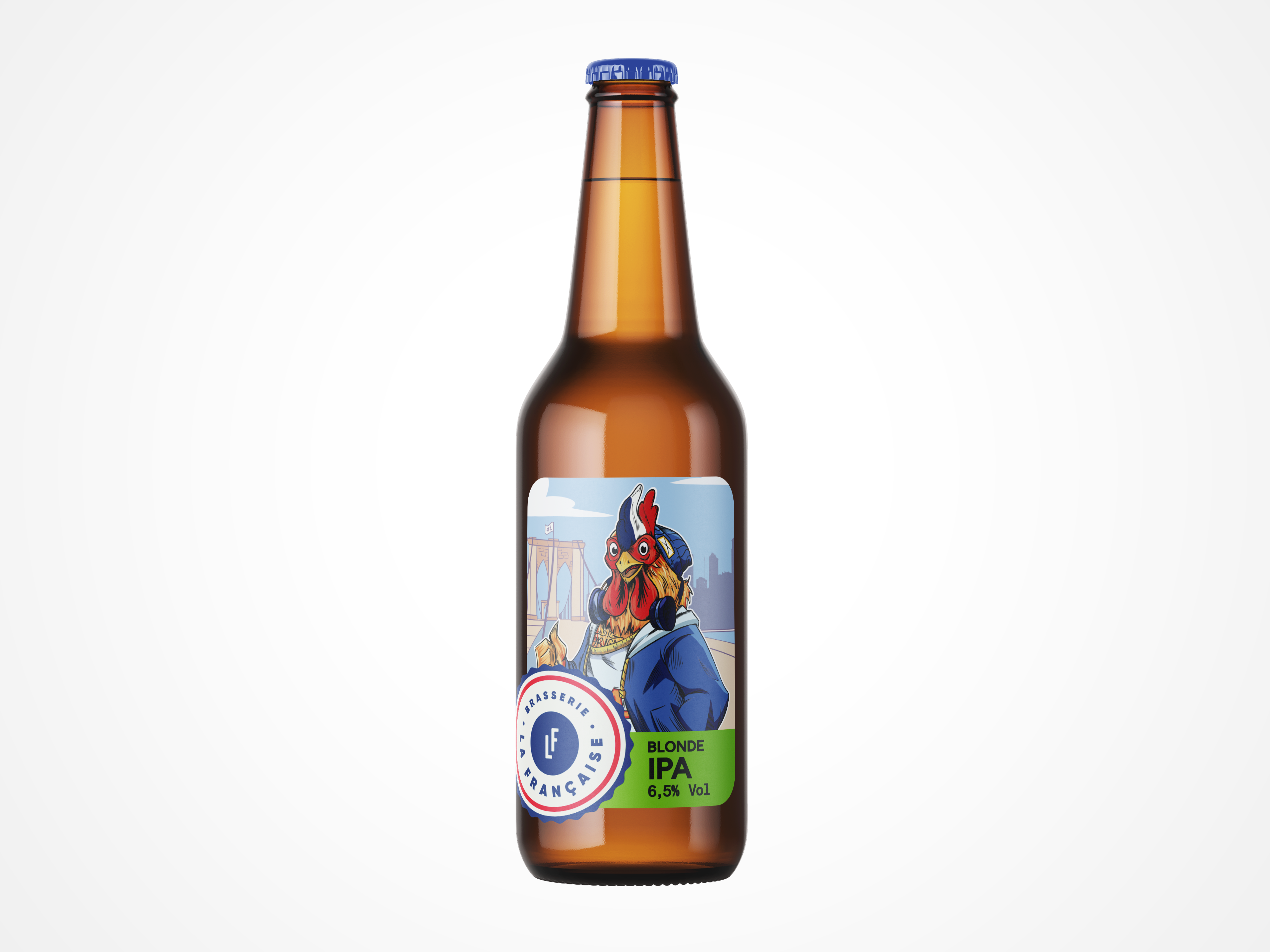 Bière blonde IPA 6,5%, 33cl 