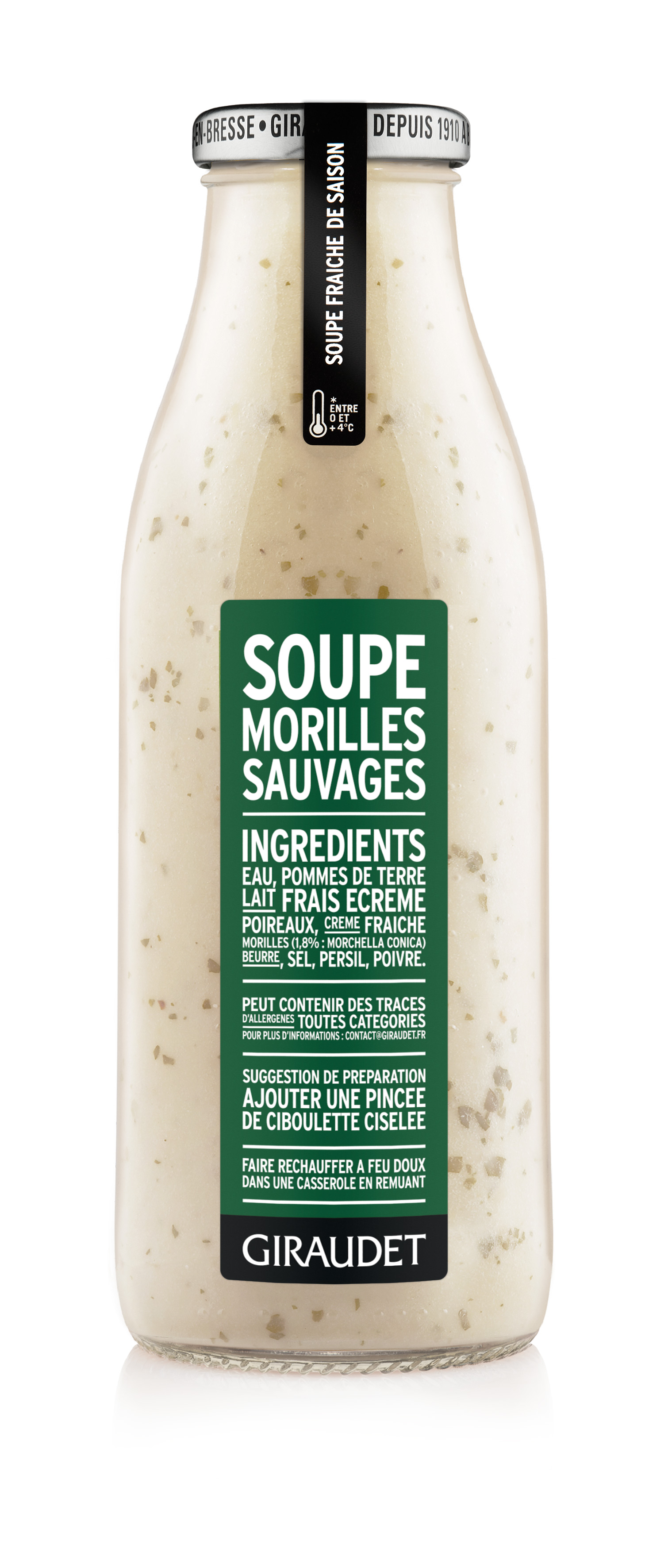 Soupe Morilles Sauvages 50Cl