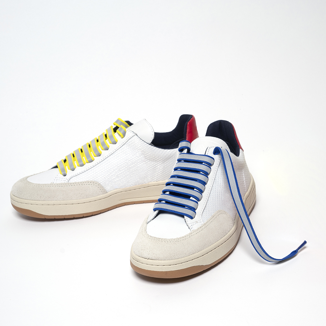 Lacets réfléchissants Rose fluo