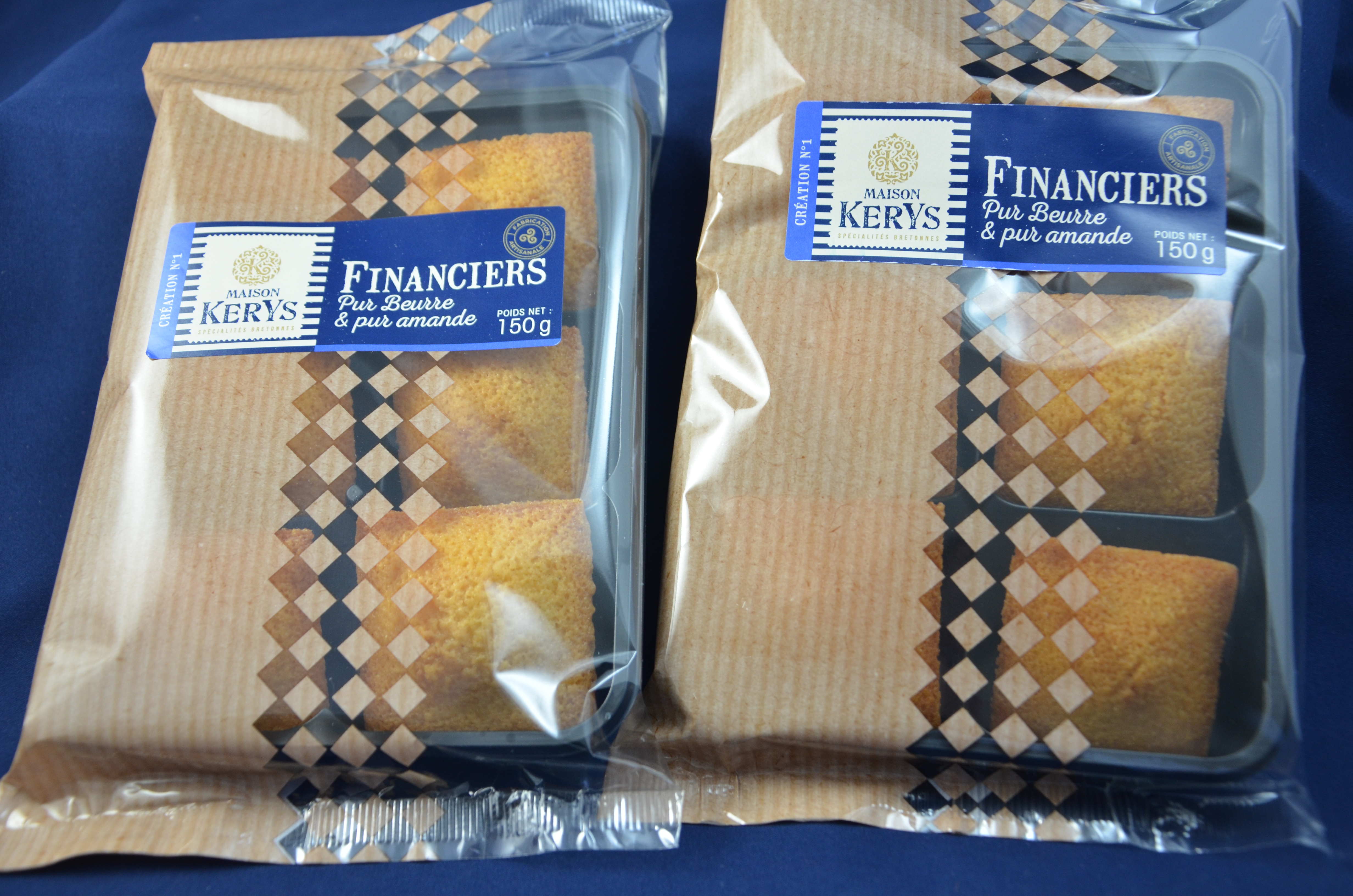 Financiers : barquette de 6