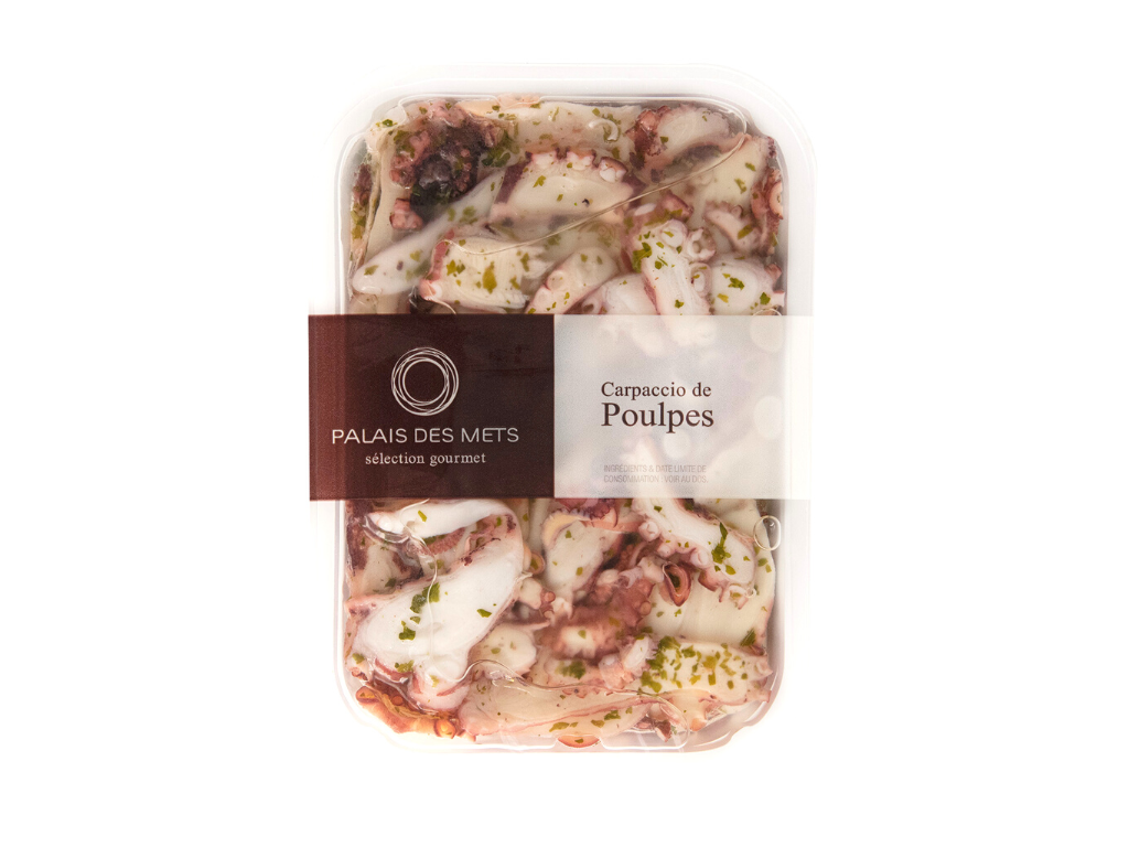 Carpaccio de poulpes 200g