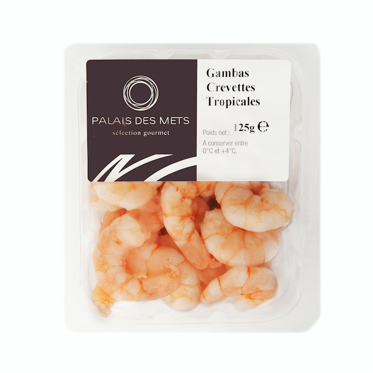 Gambas tropicales 125g     