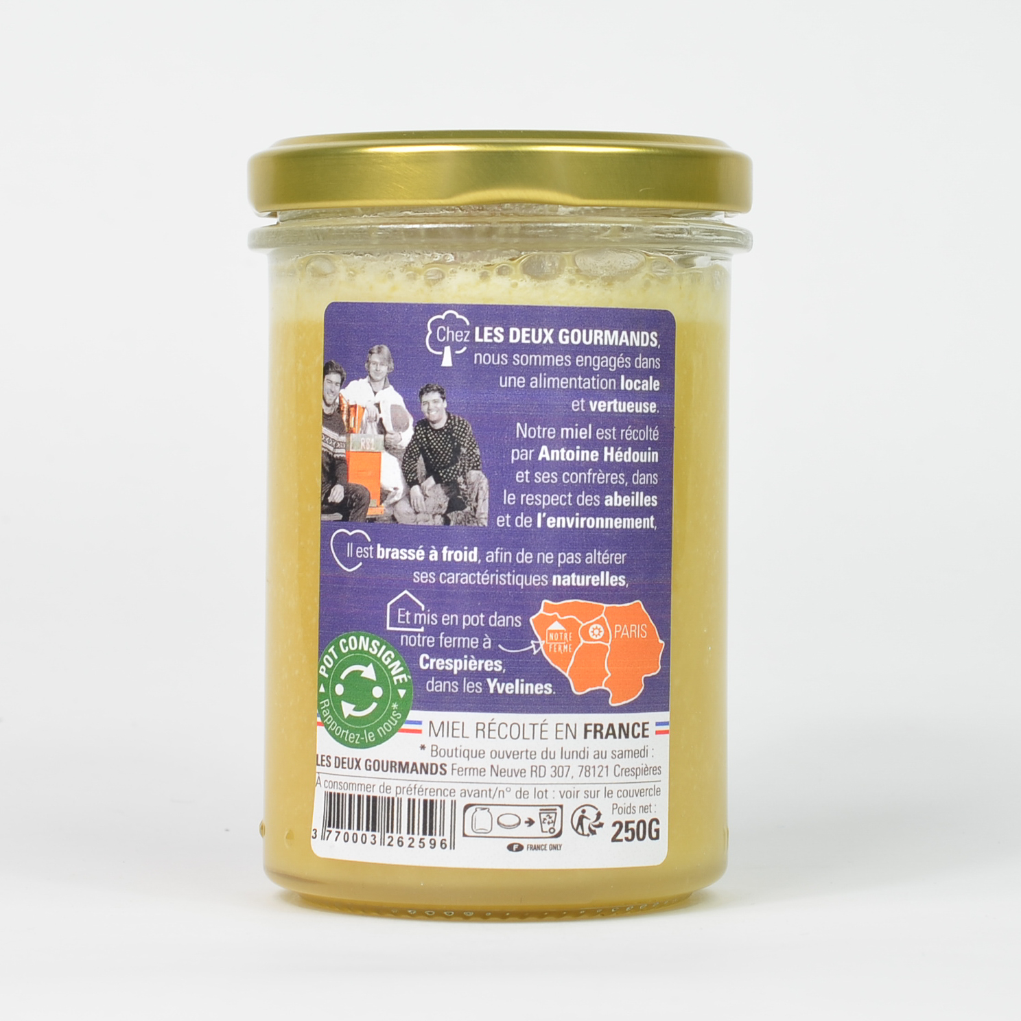 Miel Du Gâtinais – Pot 250G