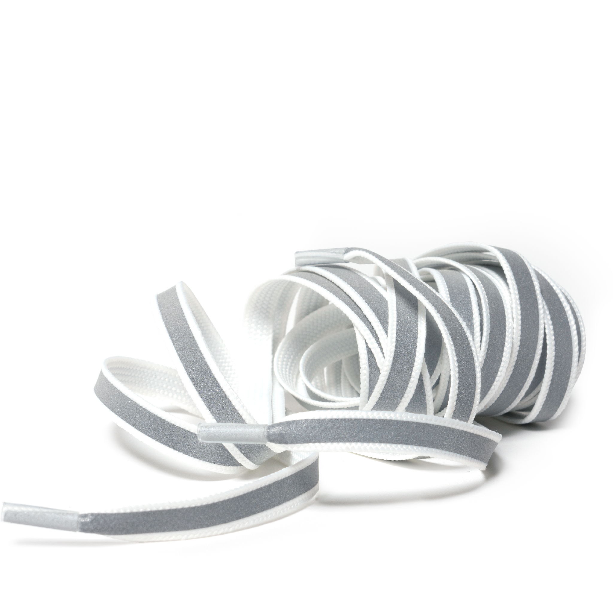 Lacets réfléchissants Blanc