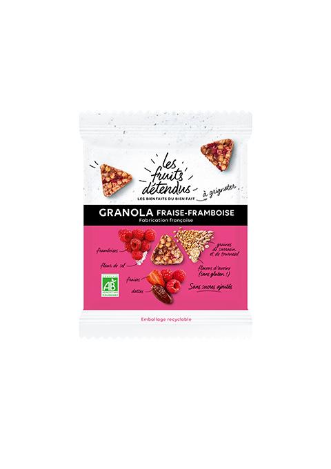 Granola Fraise - Framboise 35g