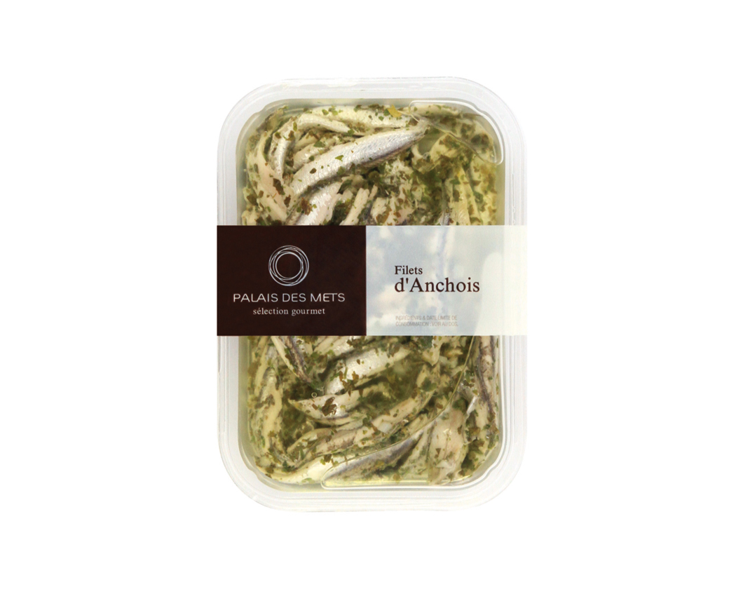 Filets d'anchois 200g