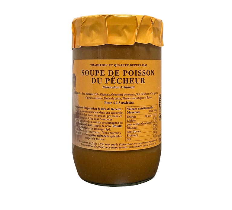 Soupe Du Pecheur 720Ml 35% De Poisson