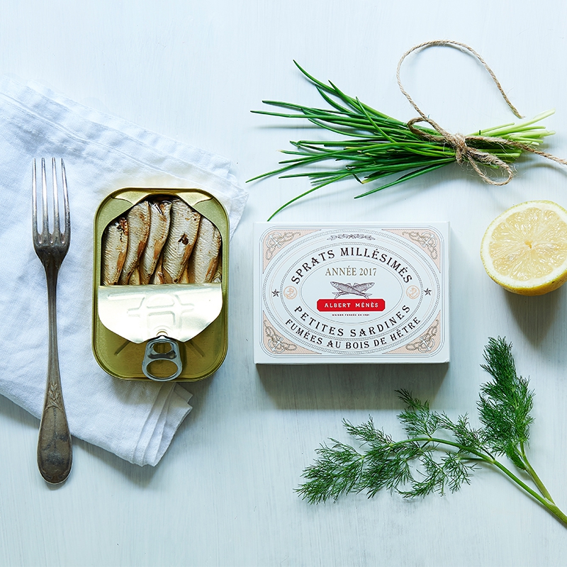 Spratz Fumés au Bois de Hêtre Millésimés (Petites Sardines) 110 g