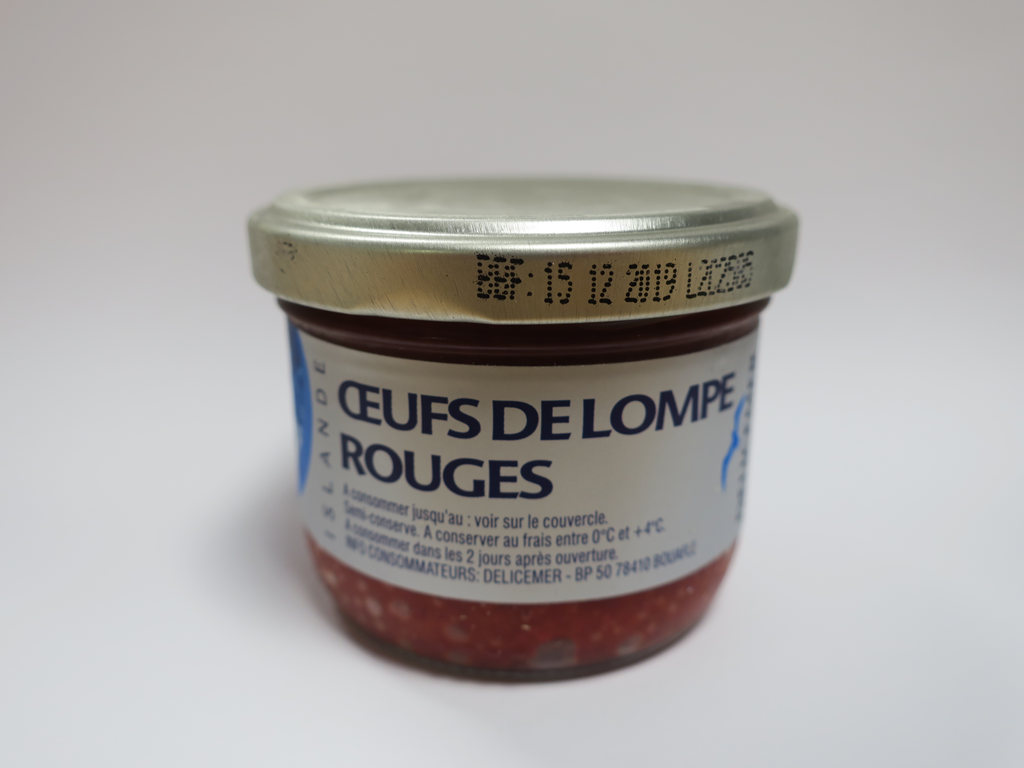 Dmer Oeufs De Lompe Rouges 100G (X12)