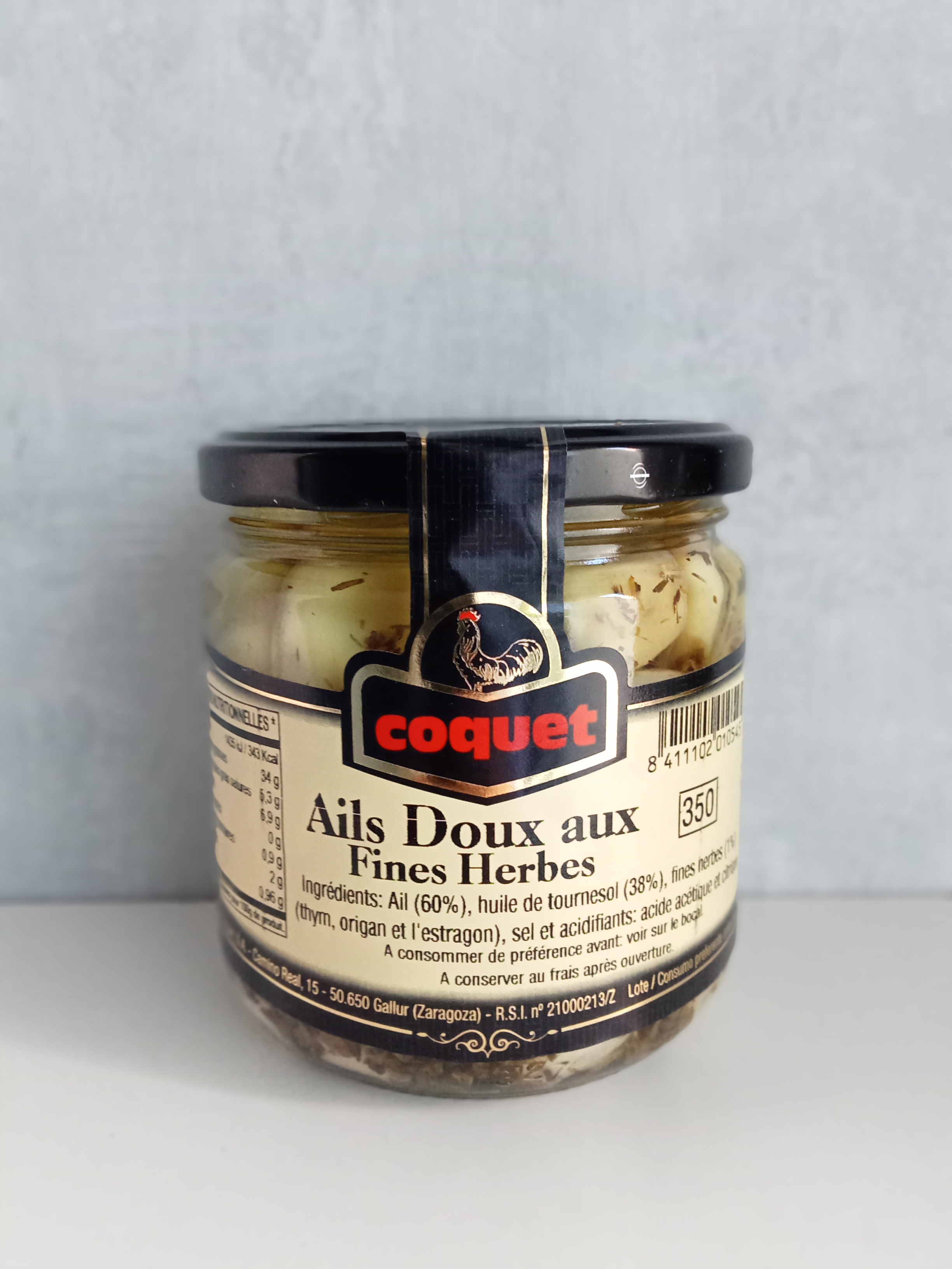 Ail aux herbes bocal - 195G