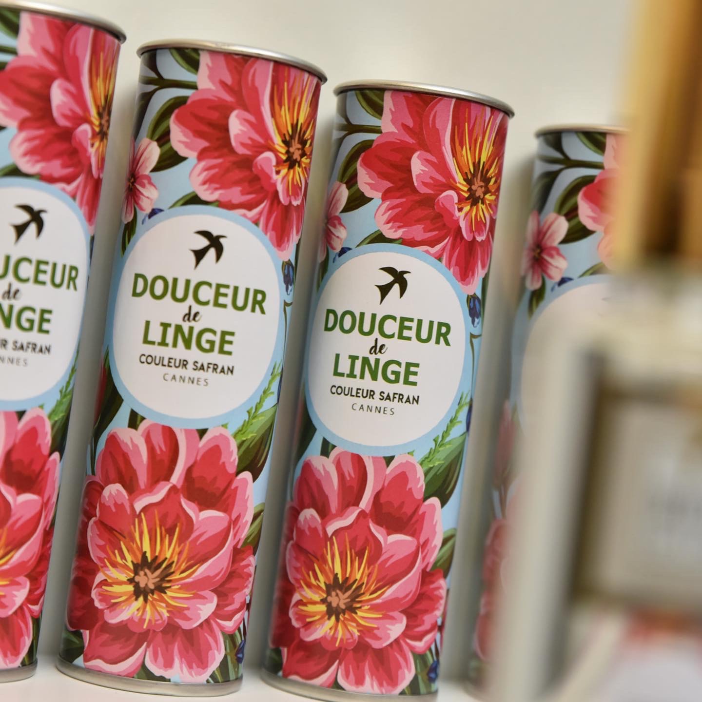 Douceur de Linge Artisanale Perle de Coton 100% made in  France /. 100 ml