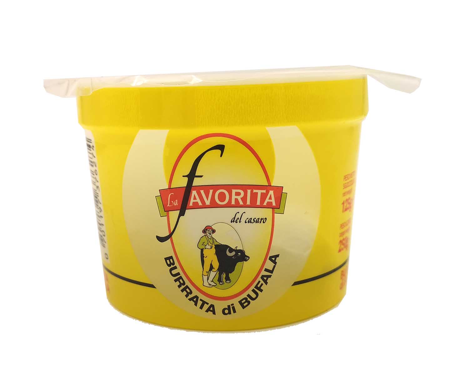 Burrata Di Bufala Lait Cru 12 X 125