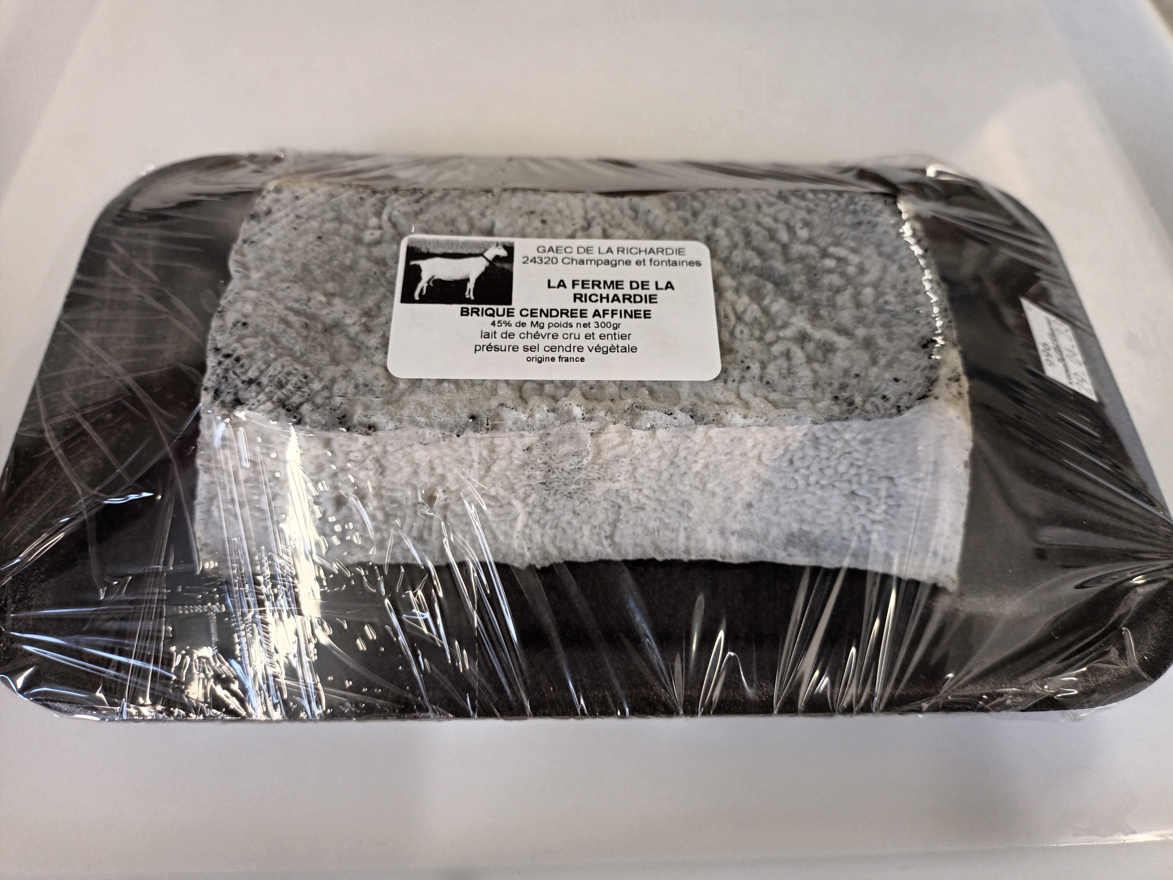 Briques affinée cendrée 250g