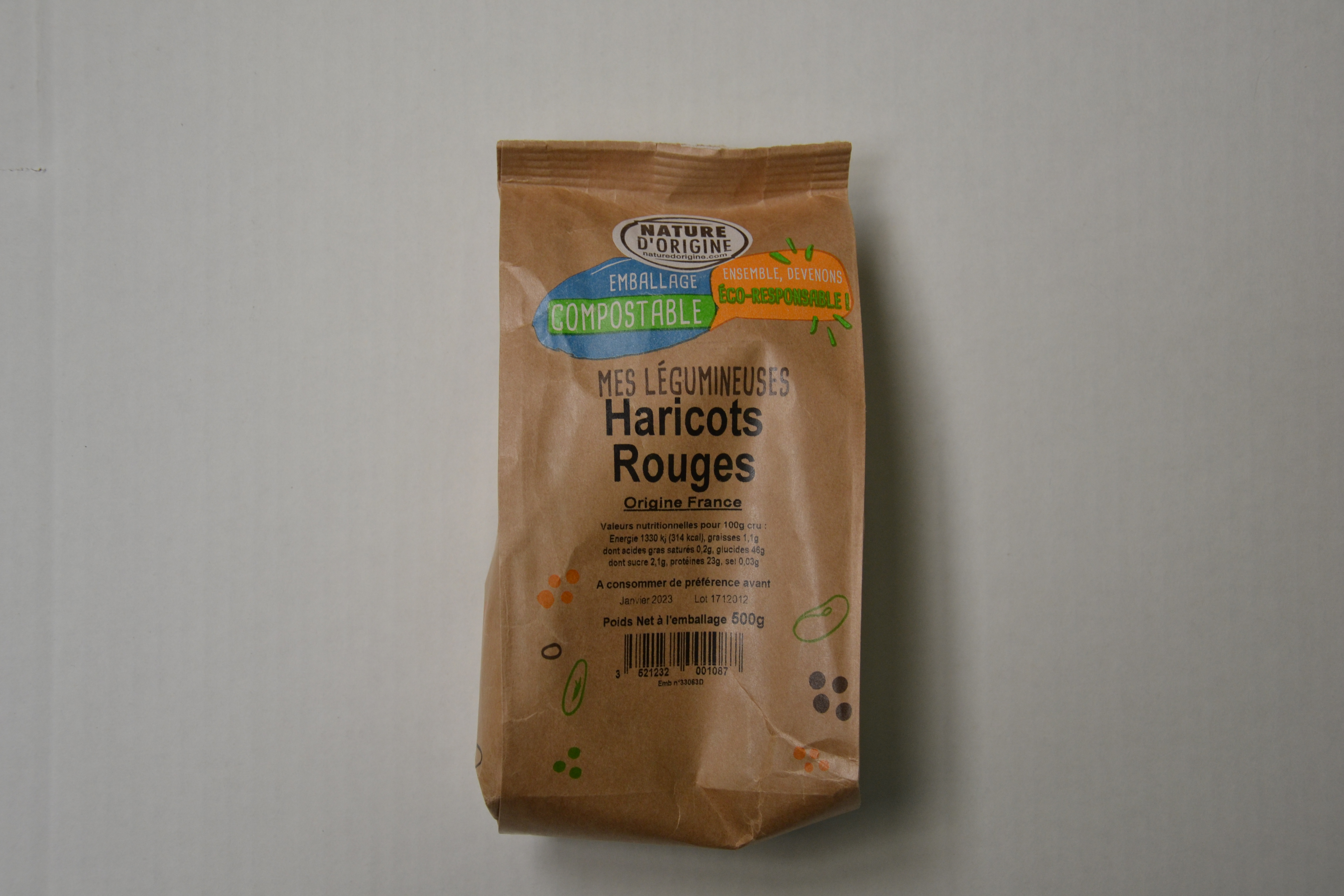 Haricots rouges 500g