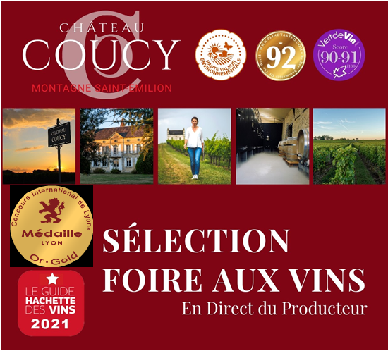 Château COUCY Montagne St Emilion 2018 75cl