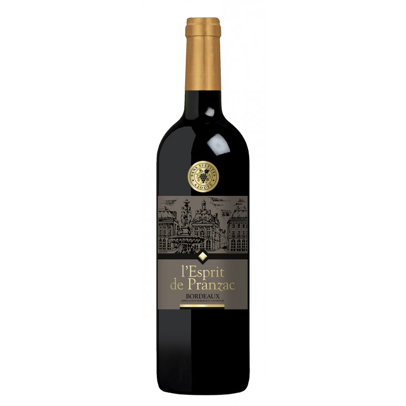 Bordeaux Rouge Esprit De Pranzac - 75cl