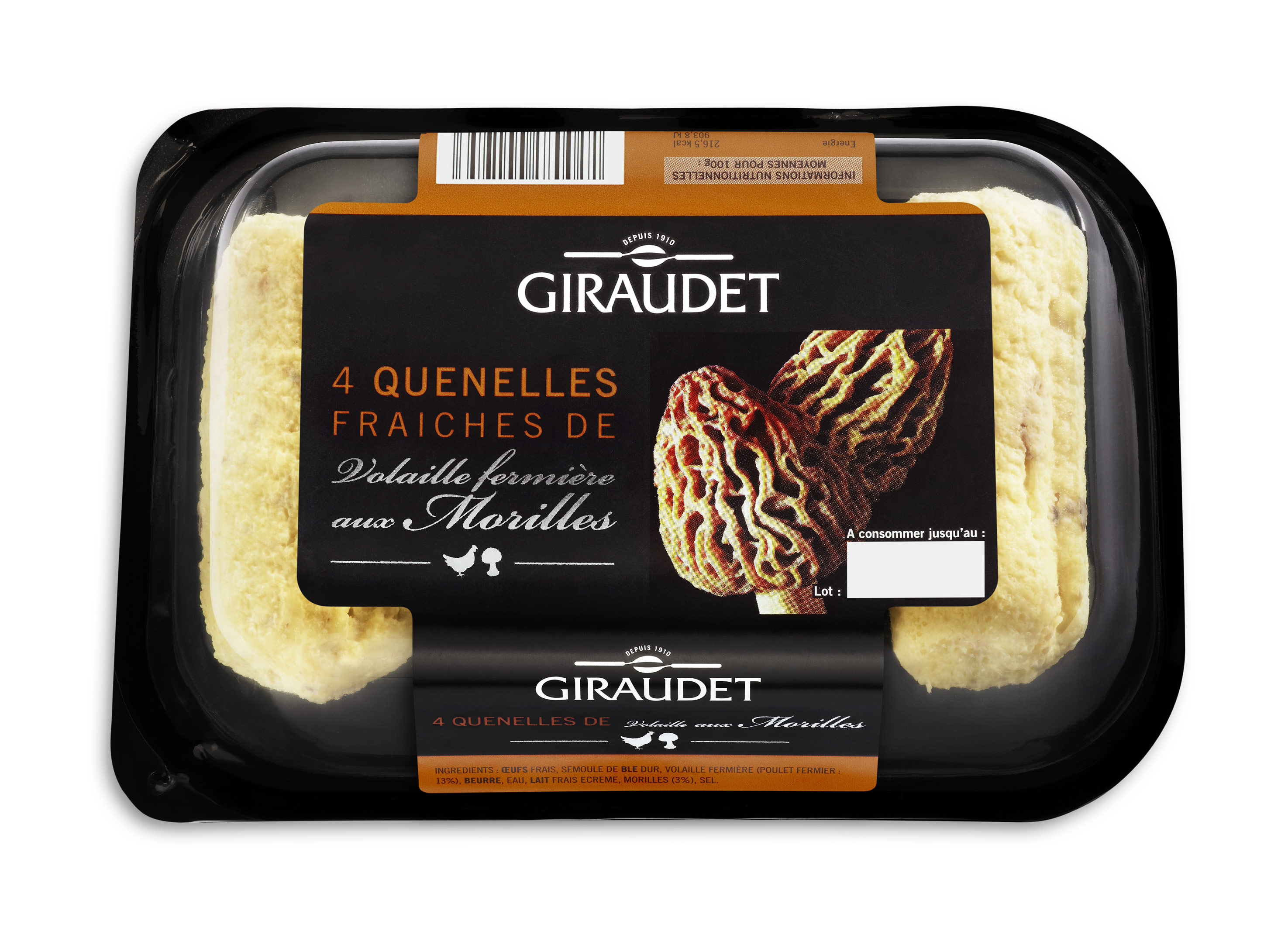 Quenelles Volaille Pb 4X80G