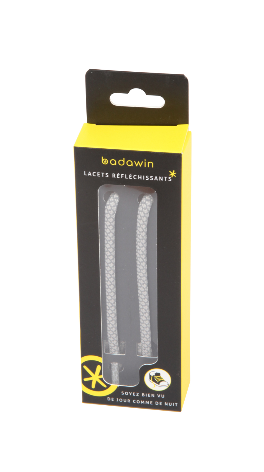 Lacets Refl. Blanc 120 Cm