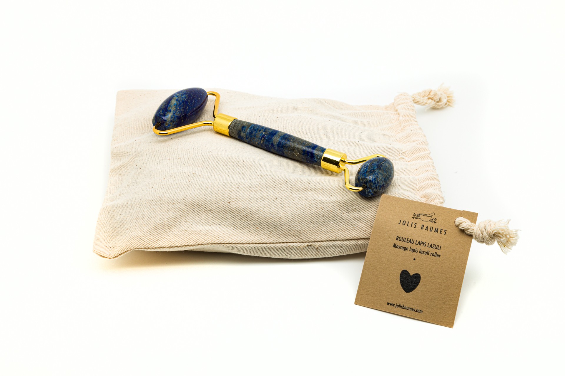 Rouleau de massage en Lapis Lazuli