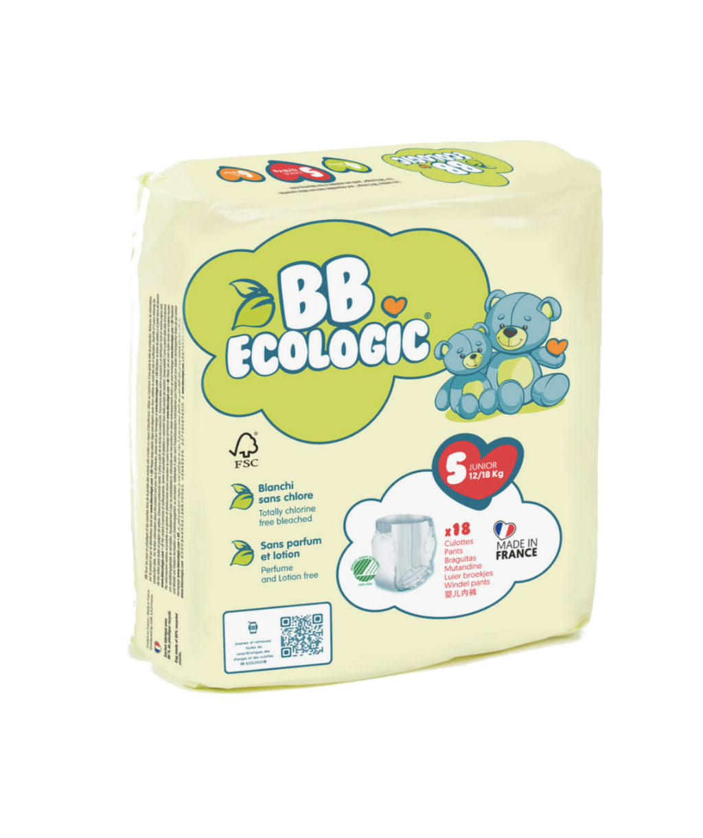 Culottes Bebe Bebecologic Taille 5 Gamme Bio
