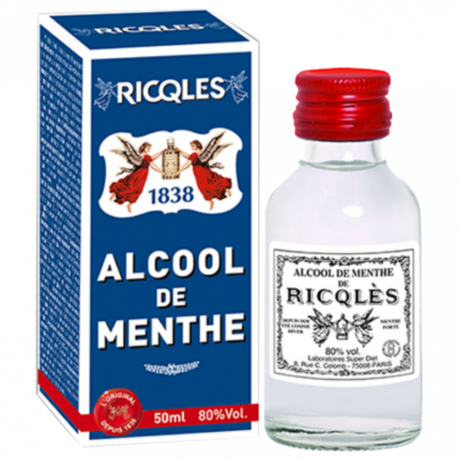 ALCOOL DE MENTHE 50ML