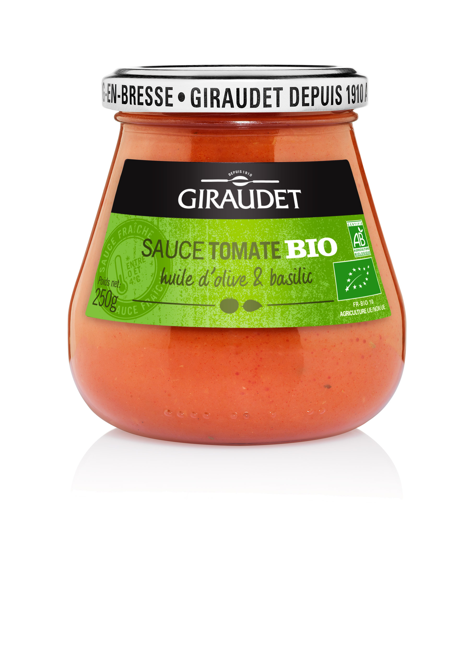 Sauce Tomate Bio Basilic 250G