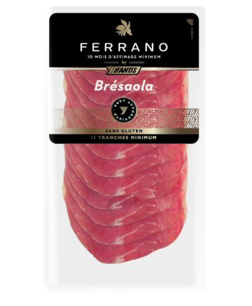 Bresaola ferrano tranches 80g