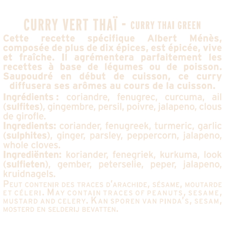 Curry Vert Thaï 65 g
