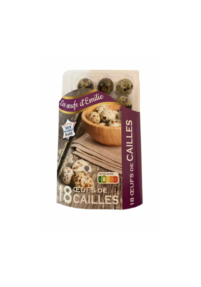 18 œufs de caille