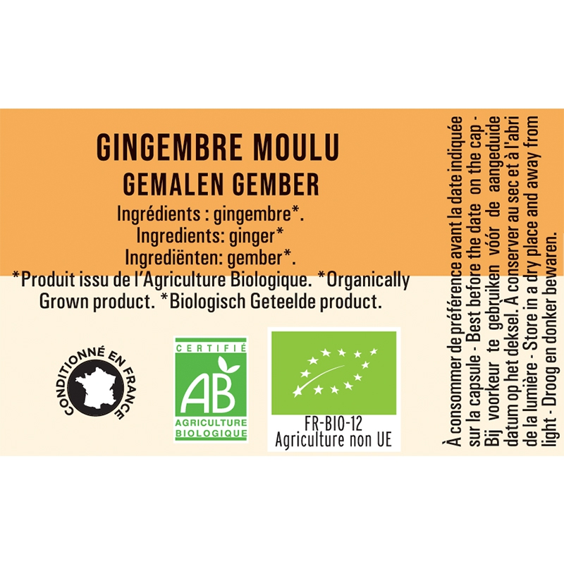 BIO Gingembre Moulu 30 g